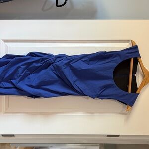 Le Chateau Royal Blue Midi Dress